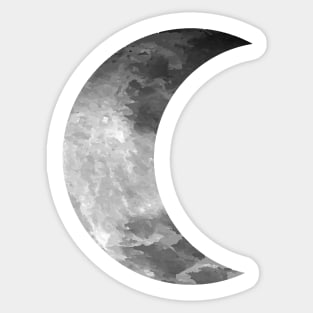 Moon Astronomical Symbol Sticker